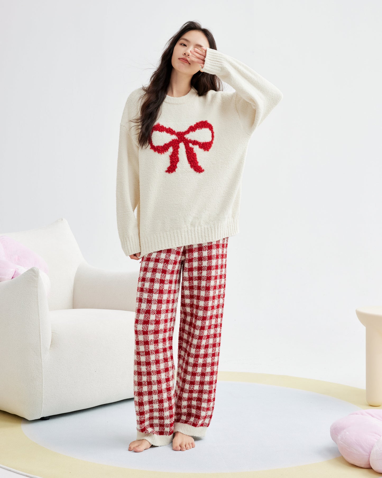 Bow-tiful Dreams · Plush Fleece Sleepwear Set