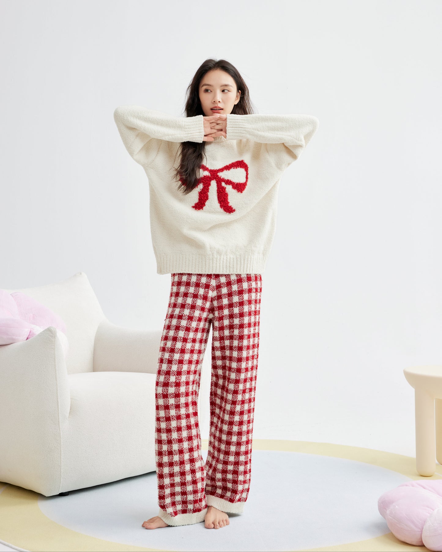 Bow-tiful Dreams · Plush Fleece Sleepwear Set