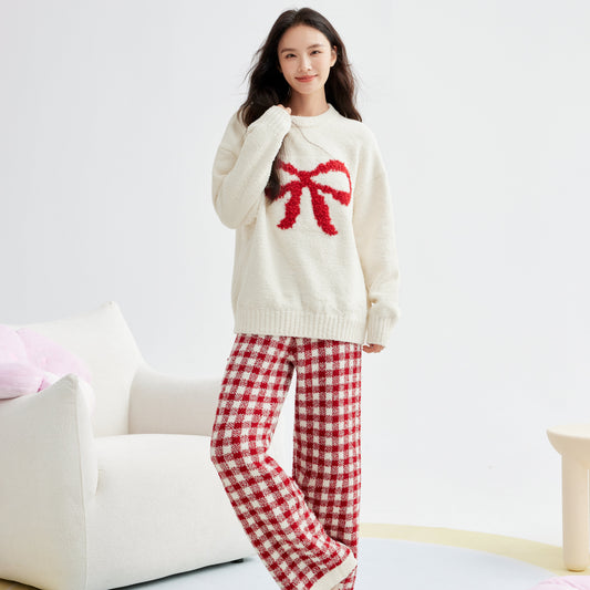 Bow-tiful Dreams · Plush Fleece Sleepwear Set