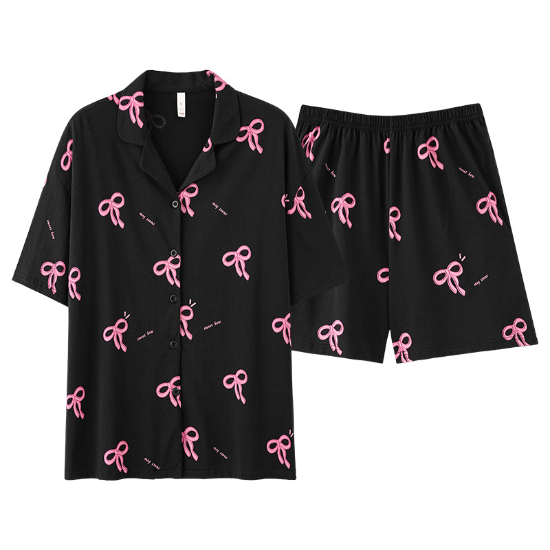 Bow to Dream · Women's Cotton Pajama Set