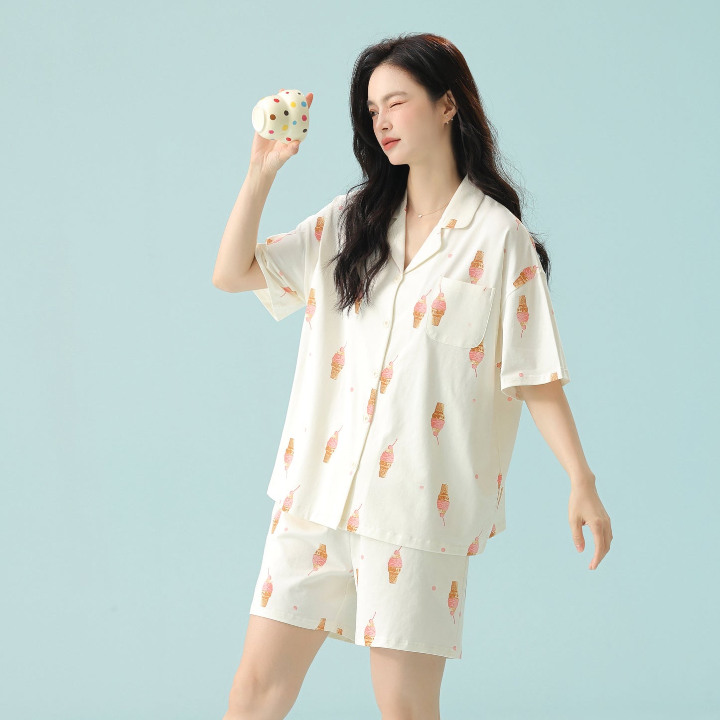 Cotton Whimsy · Women's Cotton Pajama Set