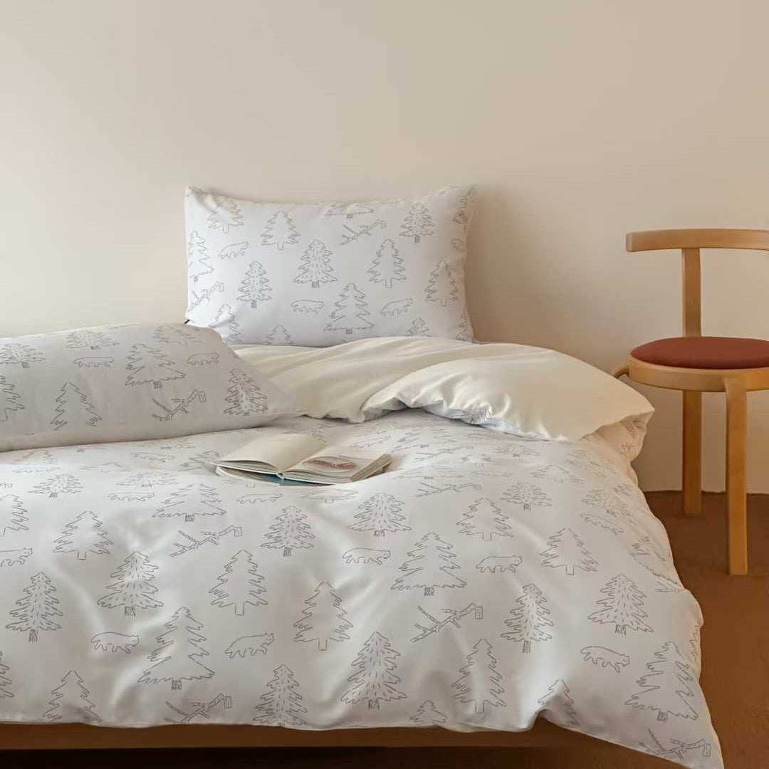 Little Tree Elf · 100s Cotton Flannel Bedding Set