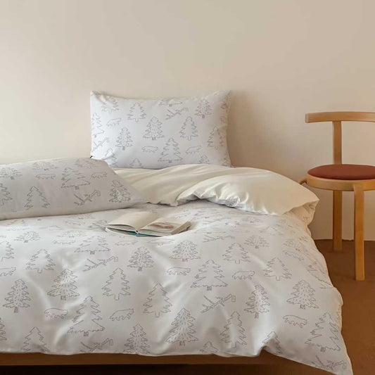 Little Tree Elf · 100s Cotton Flannel Bedding Set