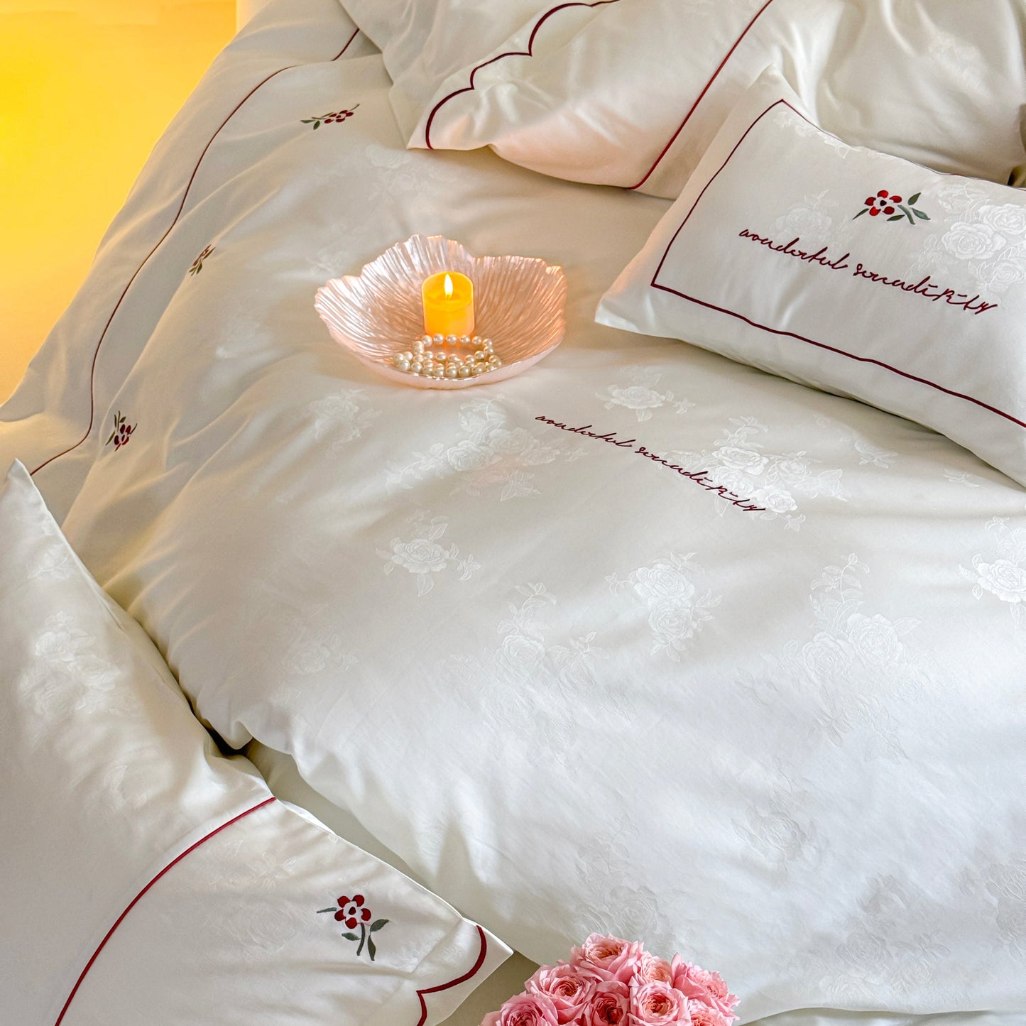 Moonlit Romance · 100S Australian Cotton Bedding Set