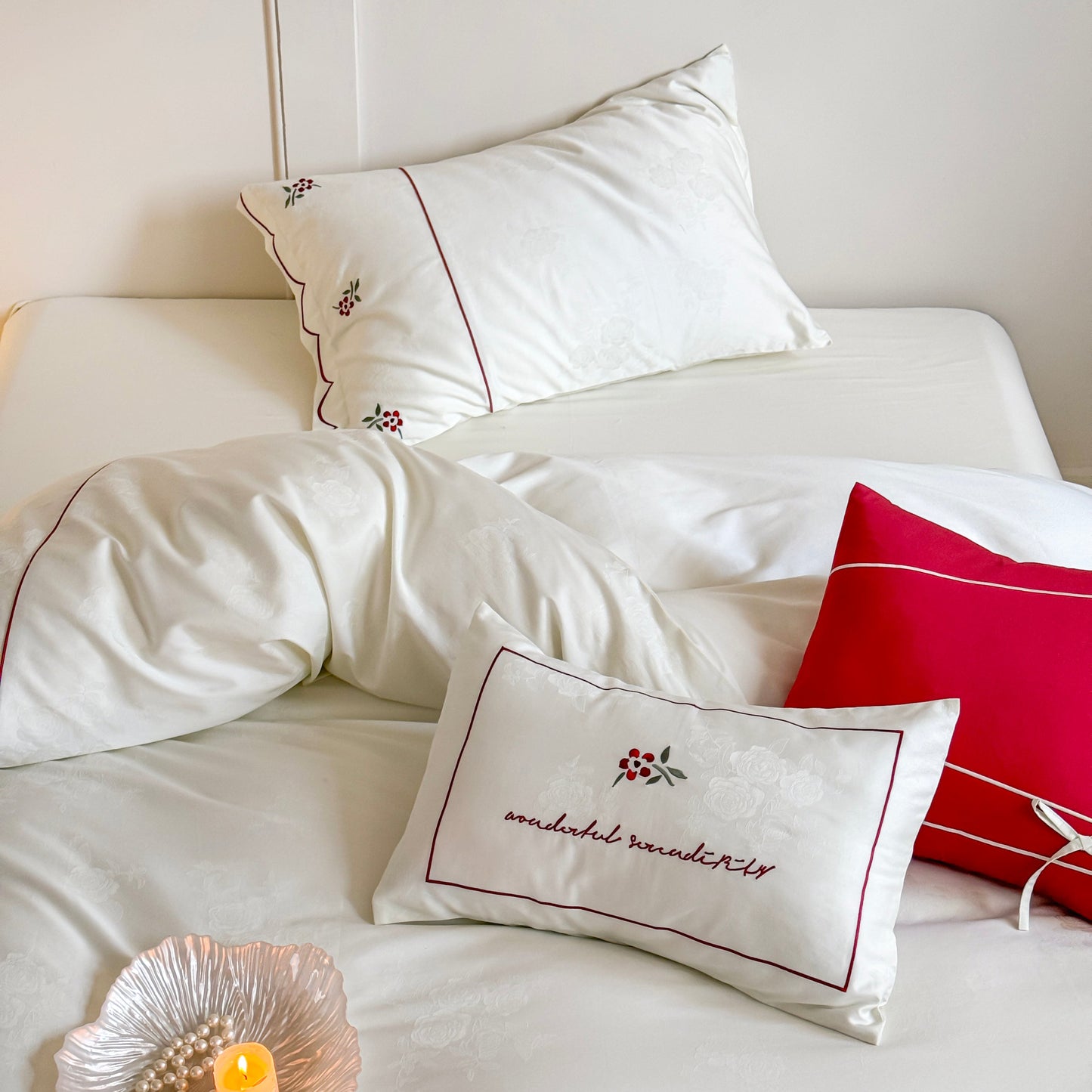 Moonlit Romance · 100S Australian Cotton Bedding Set