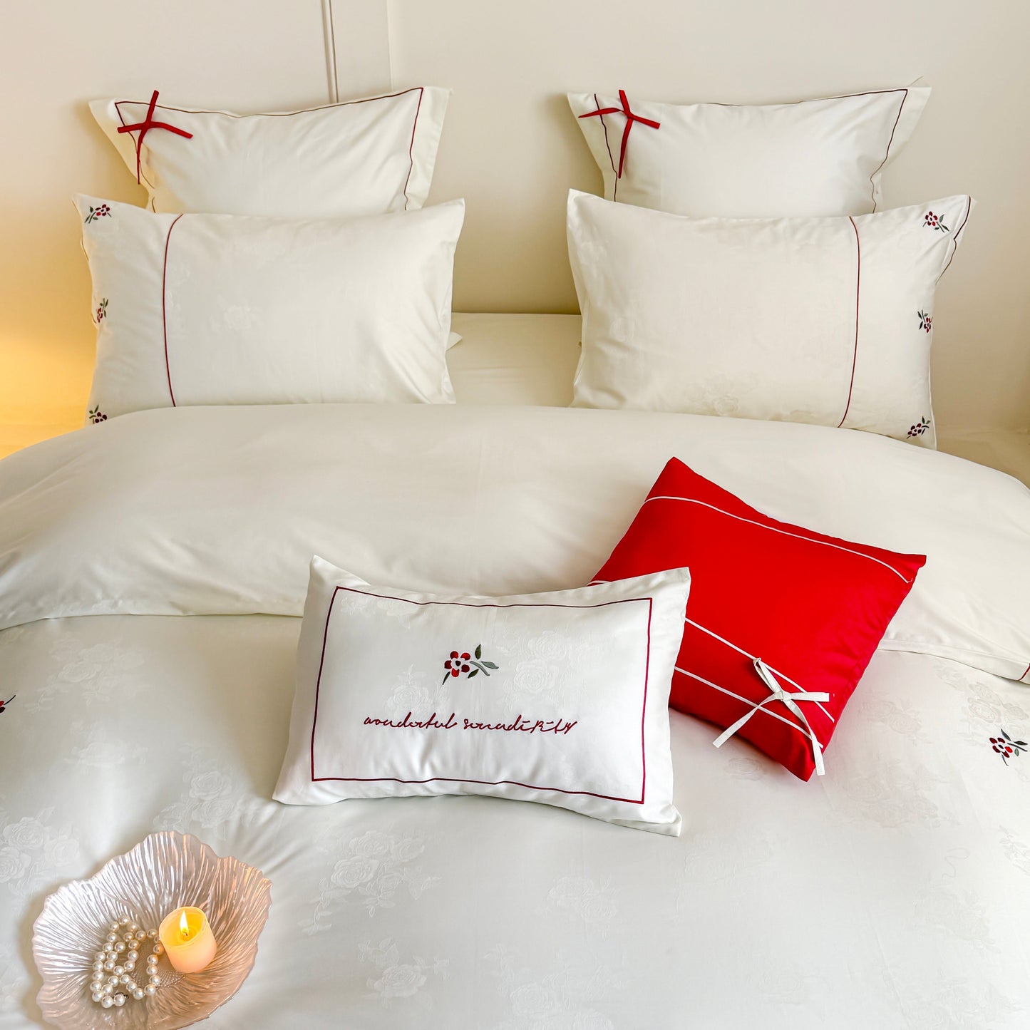 Moonlit Romance · 100S Australian Cotton Bedding Set