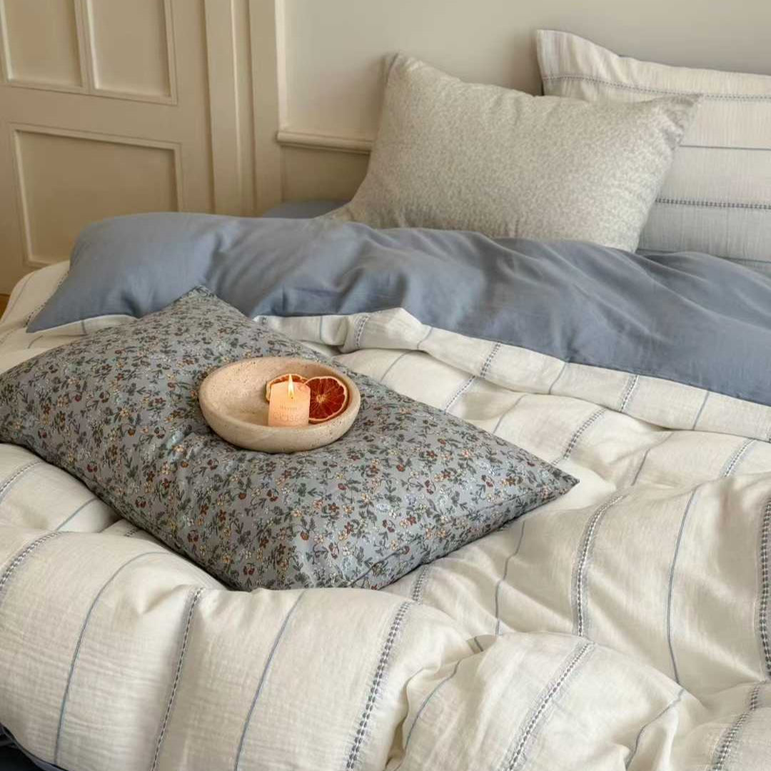 Morning Glow · Muslin Cotton Bedding Set