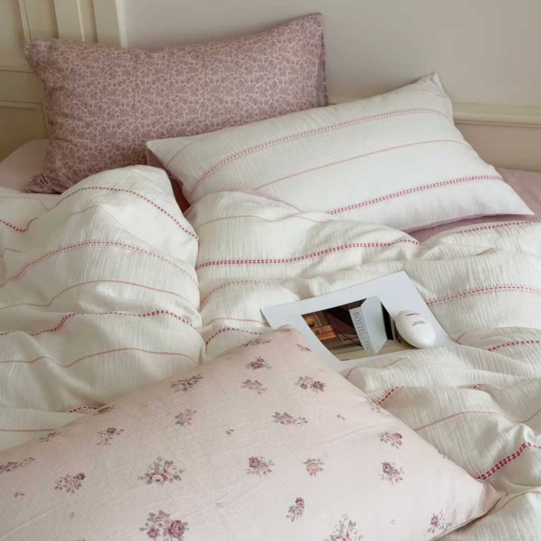 Morning Glow · Muslin Cotton Bedding Set