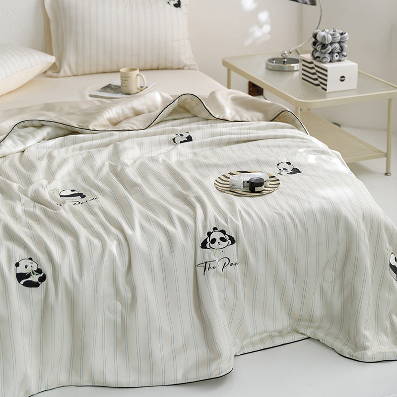 Panda Breeze · Tencel™ Summer Cooling Quilt