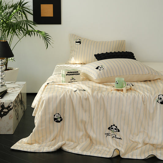 Panda Breeze · Tencel™ Summer Cooling Quilt