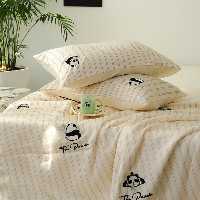 Panda Breeze · Tencel™ Summer Cooling Quilt