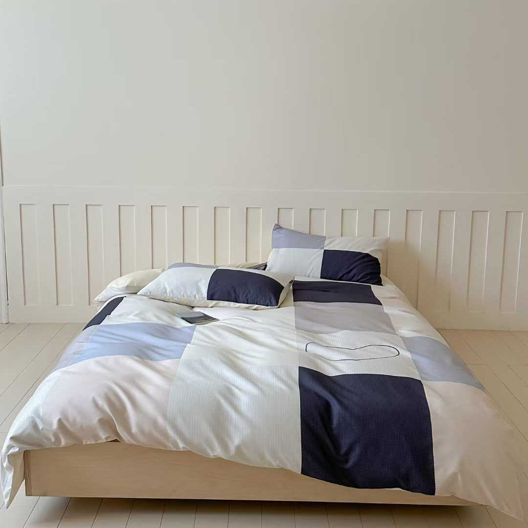 Patch Poem · 100s Cotton Flannel Bedding Set