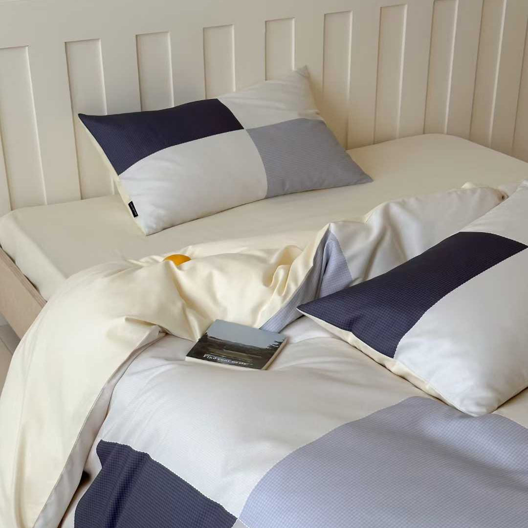 Patch Poem · 100s Cotton Flannel Bedding Set