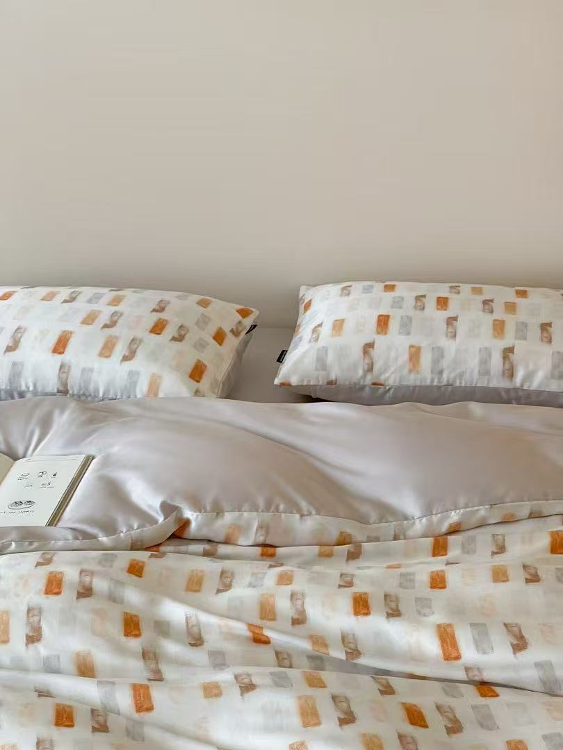 Pixel Breeze · 100% Tencel Bedding Set