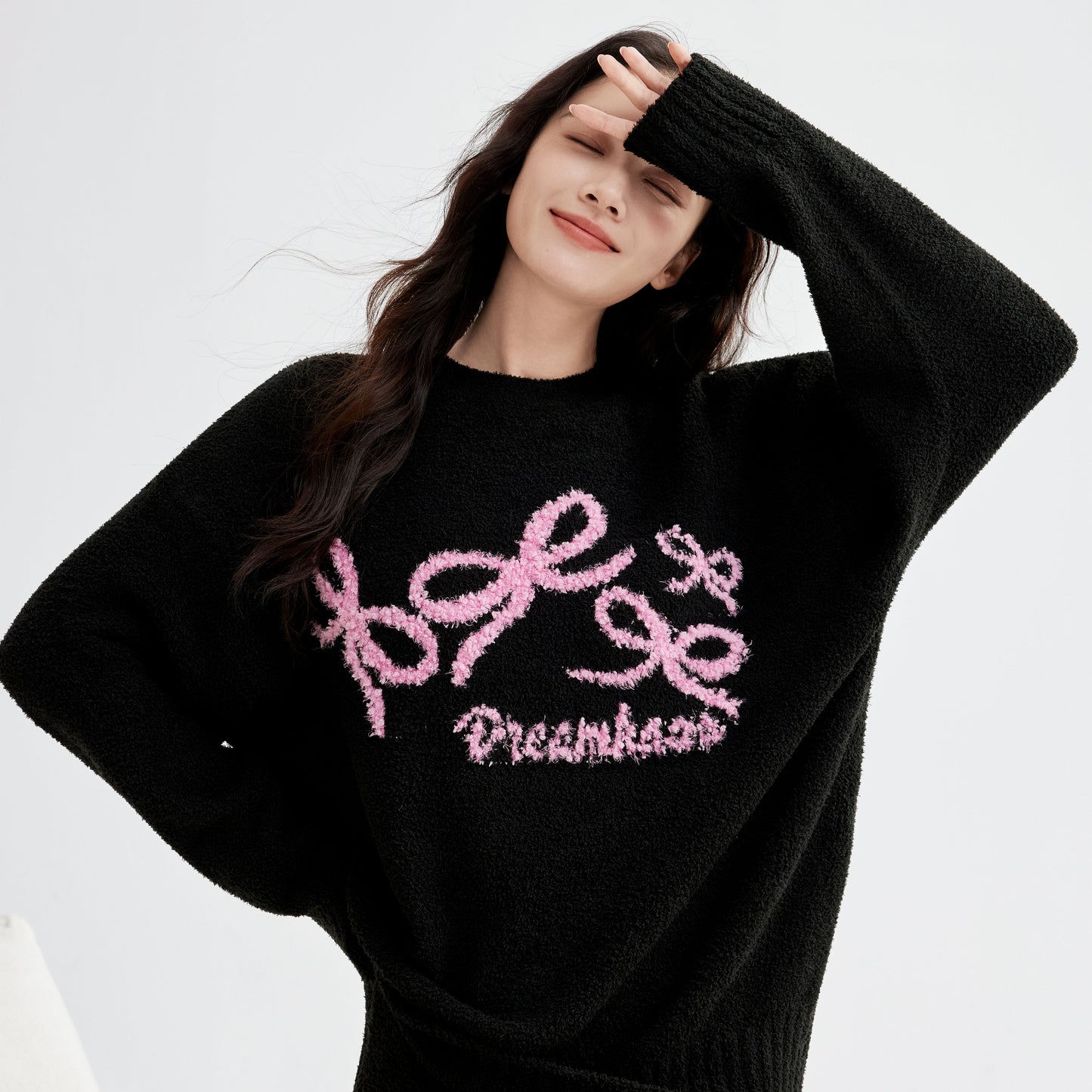 Puffy Love · Plush Fleece Sleepwear Set