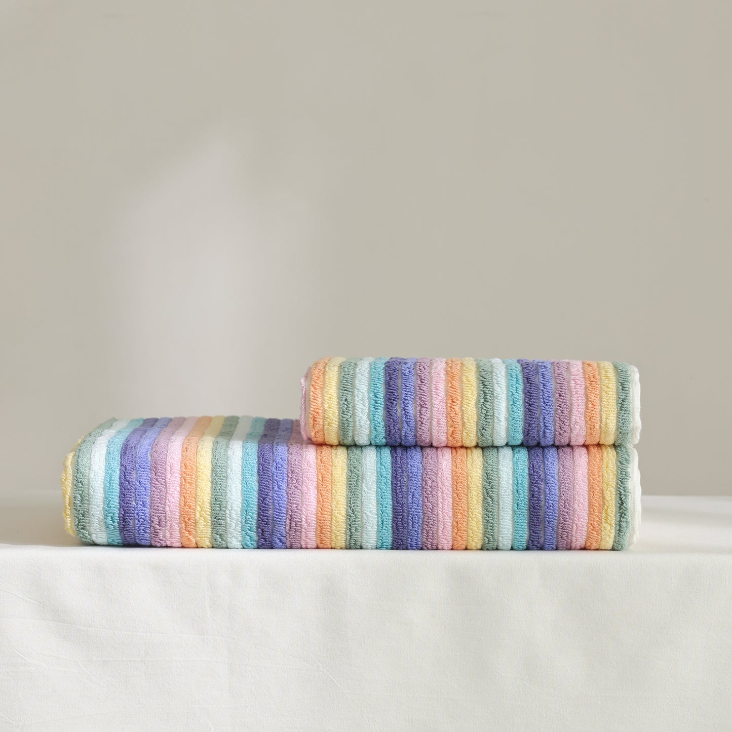 Spring's Embrace · Cotton Bath Towel
