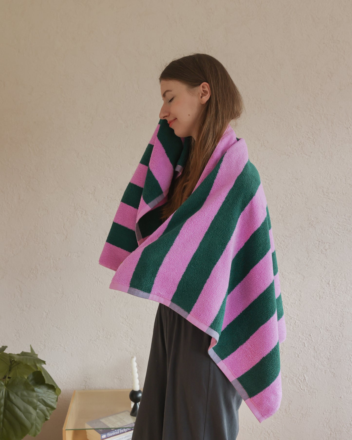 Sunny Stripes · Cotton Bath Towel