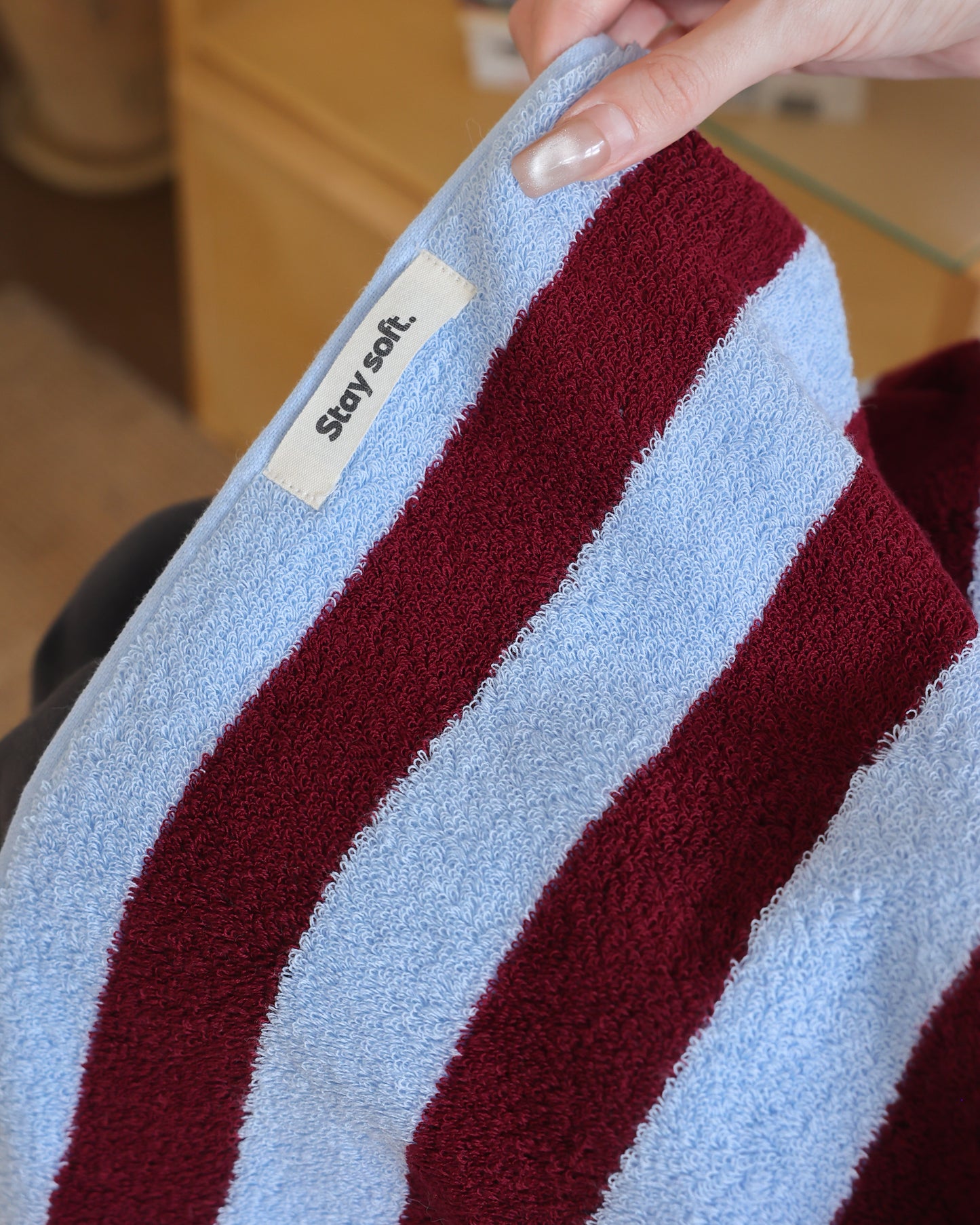 Sunny Stripes · Cotton Bath Towel
