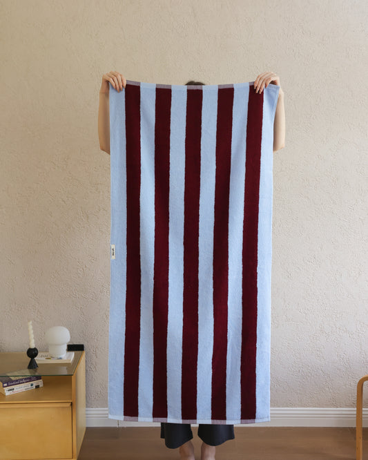 Sunny Stripes · Cotton Bath Towel