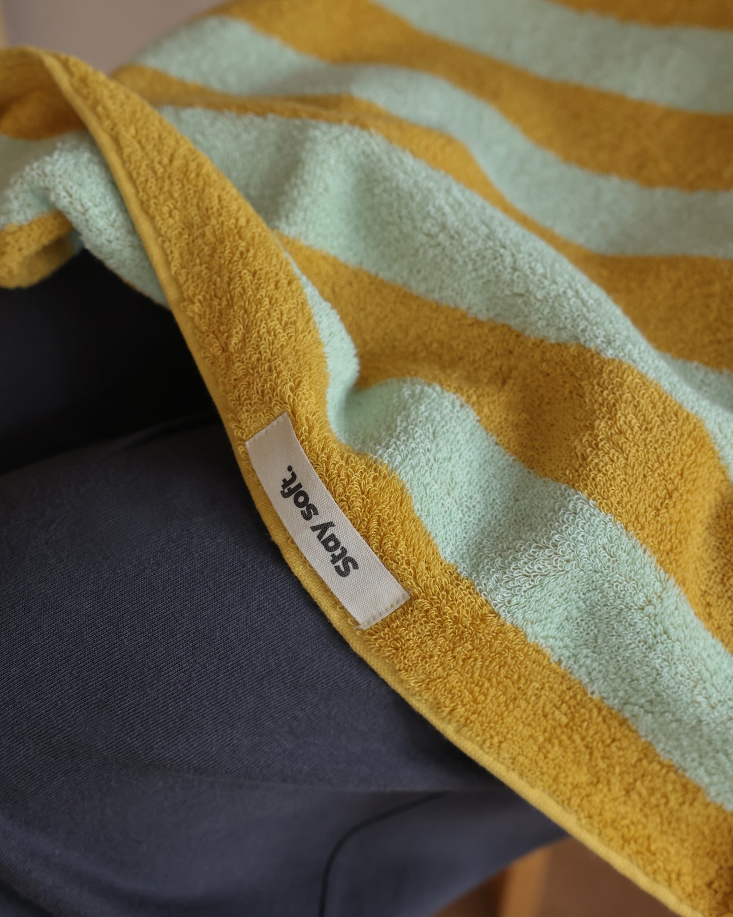 Sunny Stripes · Cotton Bath Towel