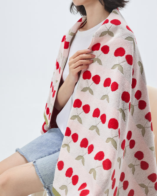 Sweet Cherry · Cotton Bath Towel
