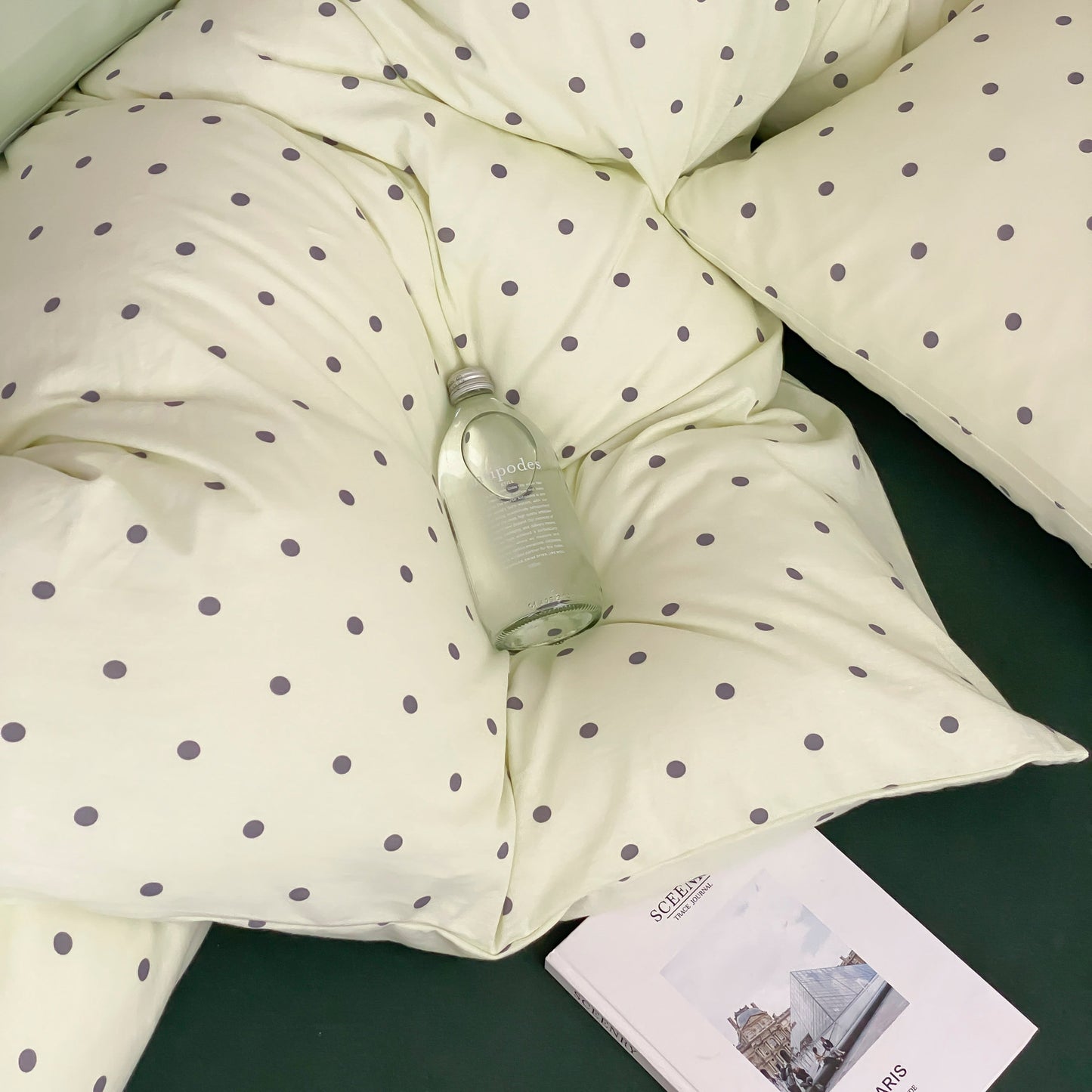 Sweet Dots Collection · 100% Knit Cotton Bedding Set
