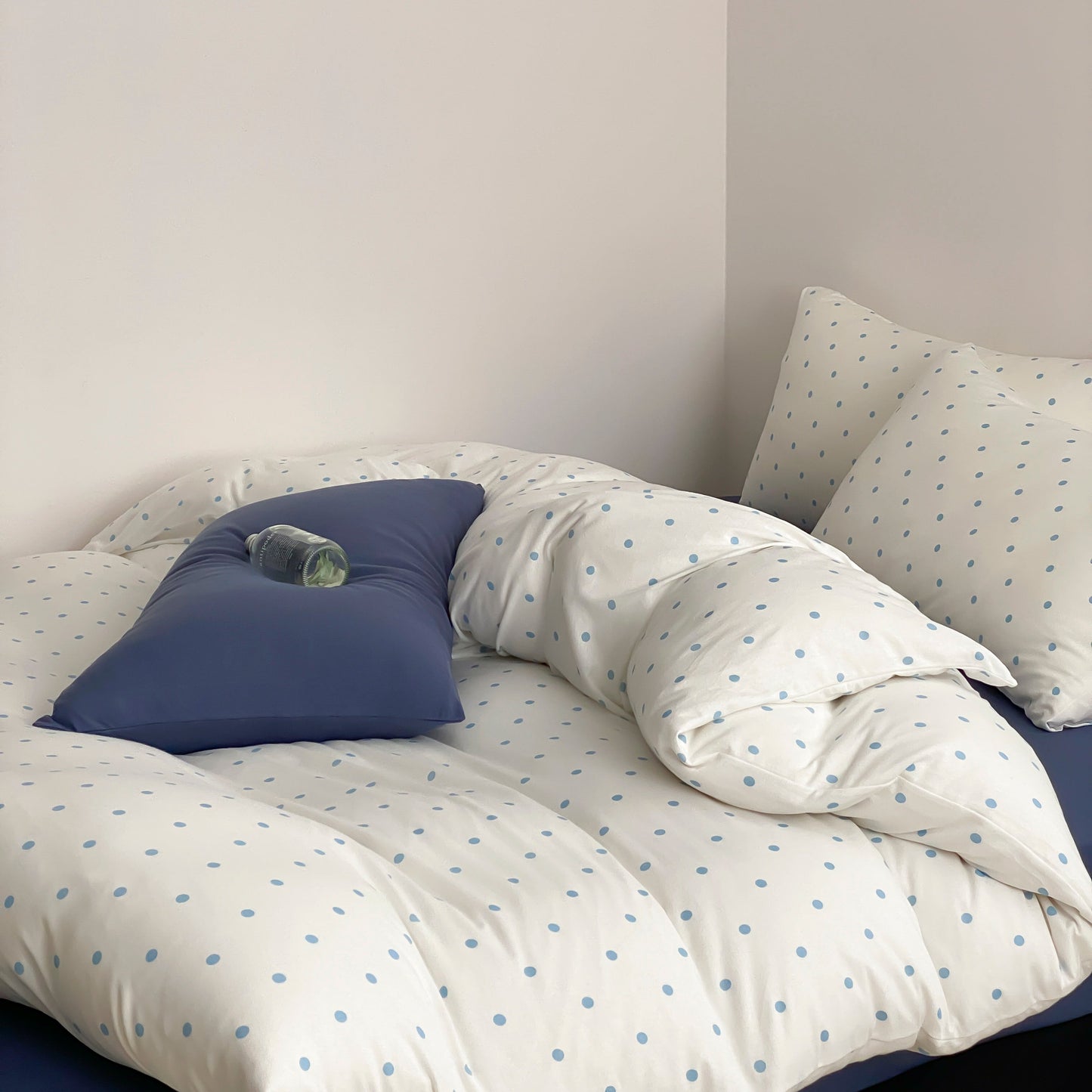 Sweet Dots Collection · 100% Knit Cotton Bedding Set