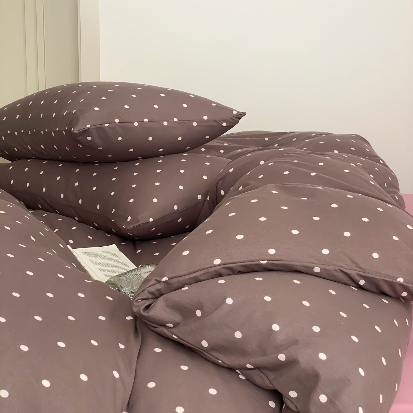 Sweet Dots Collection · 100% Knit Cotton Bedding Set