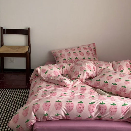 Sweetberry · 100% Knit Cotton Bedding Set
