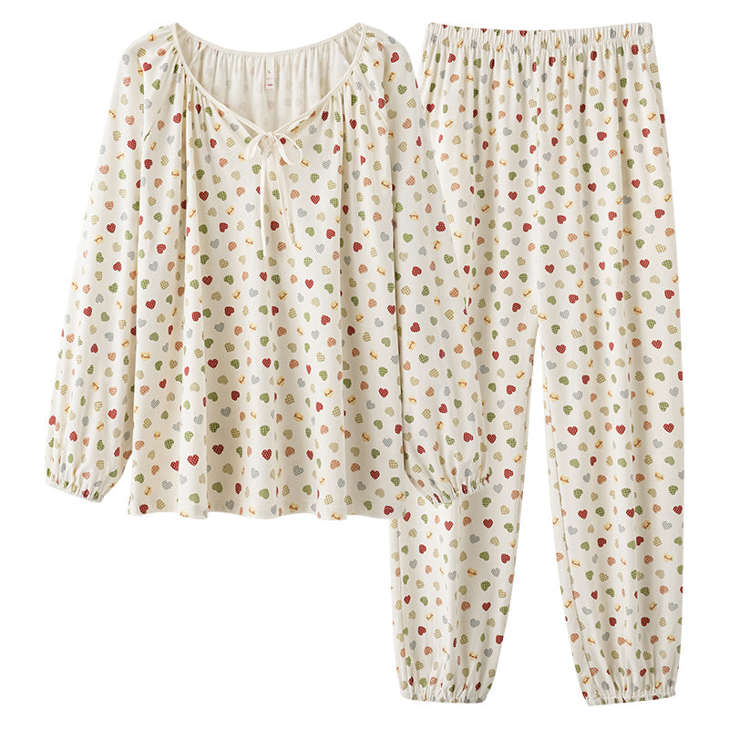 Sweetheart Night · Women's Cotton Long Sleeve Pajama Set