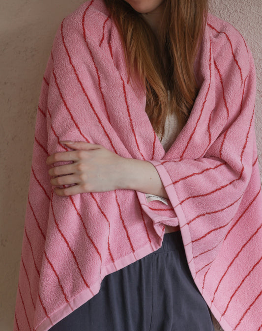 Tiny Stripe Stripes · Cotton Bath Towel