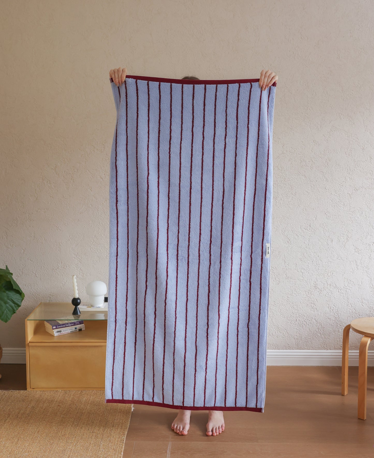 Tiny Stripe Stripes · Cotton Bath Towel