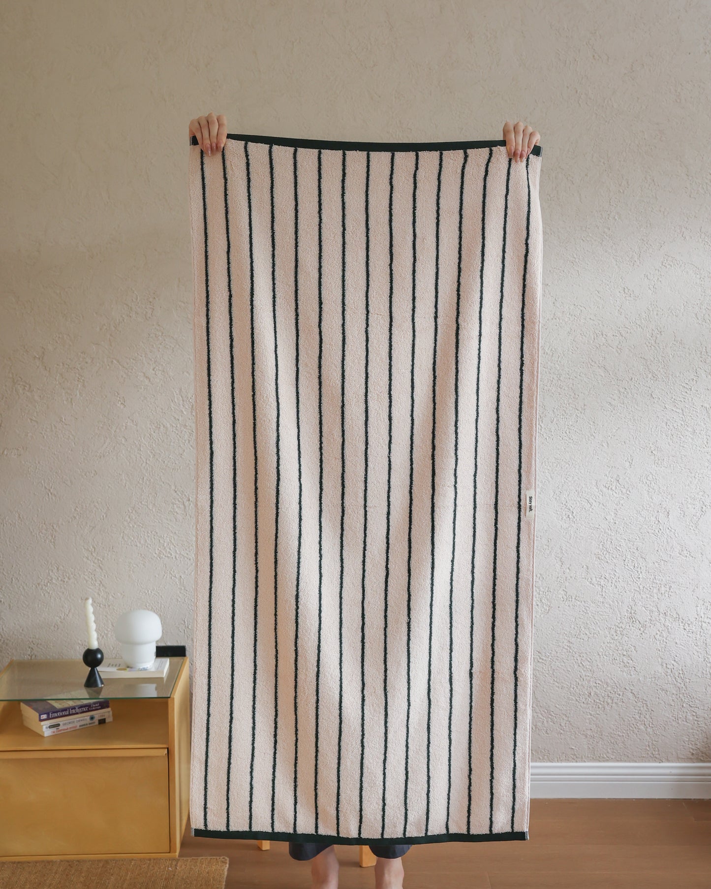 Tiny Stripe Stripes · Cotton Bath Towel
