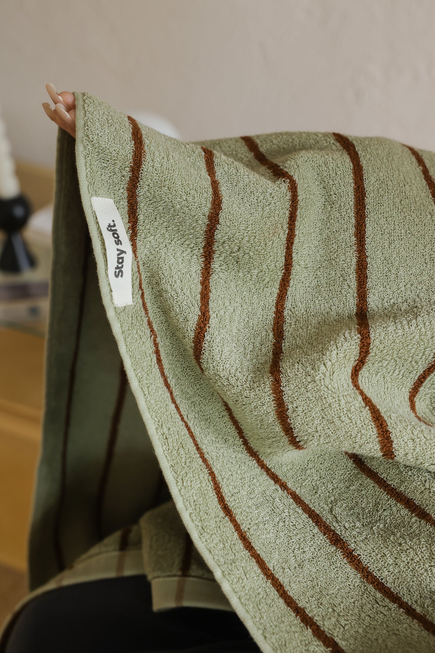 Tiny Stripe Stripes · Cotton Bath Towel