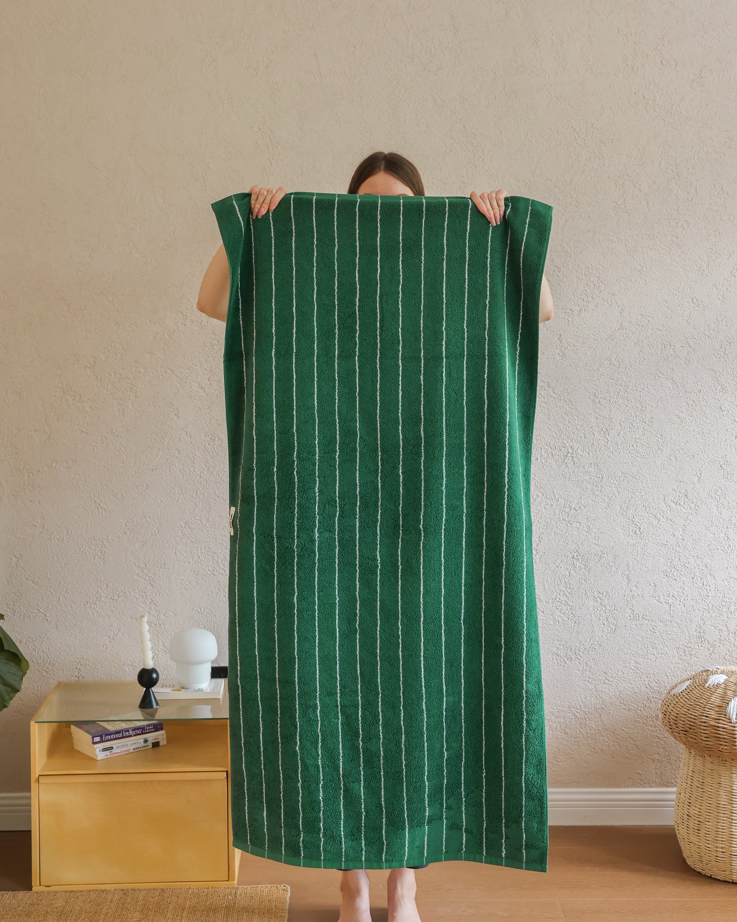 Tiny Stripe Stripes · Cotton Bath Towel