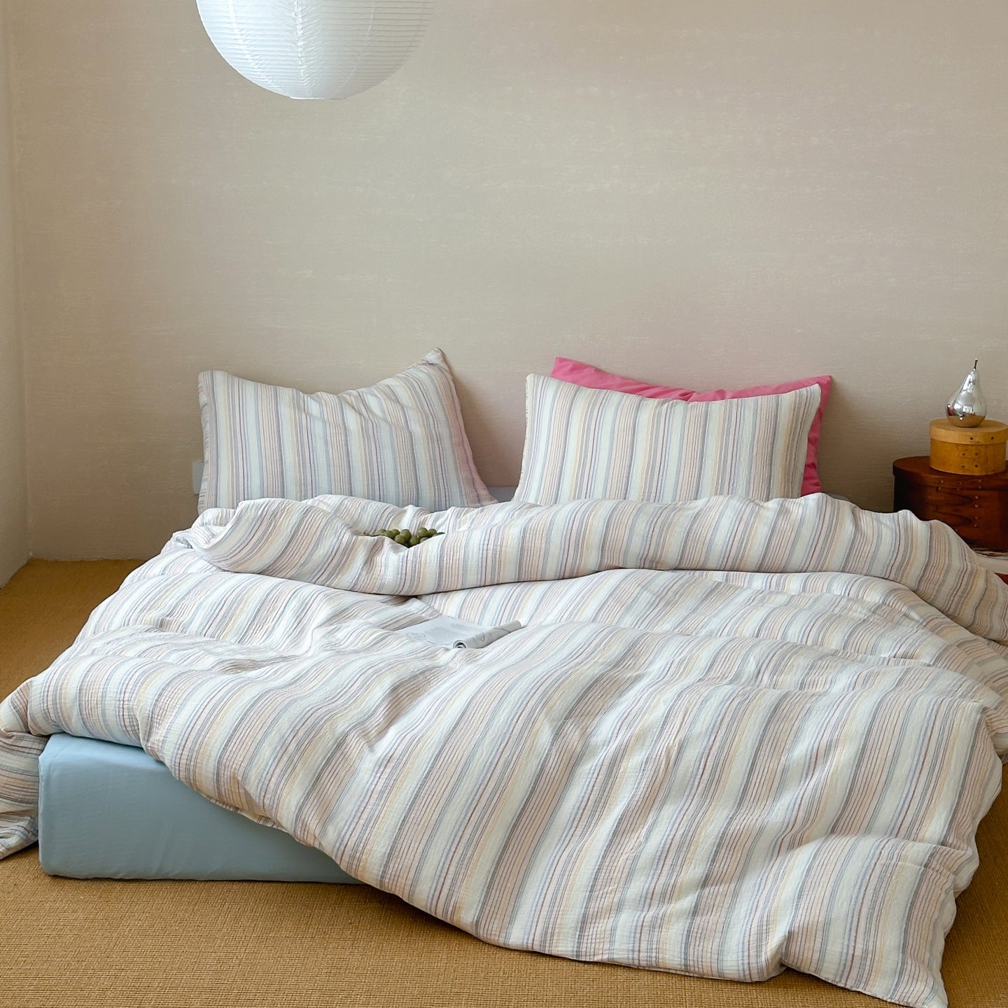 Palette · 100% Crinkle Gauze Cotton Bedding Set