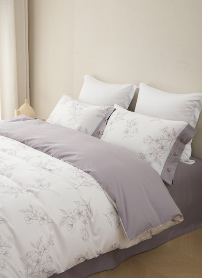 Crabapple Blossom · 100% Long Stable Cotton Bedding Set