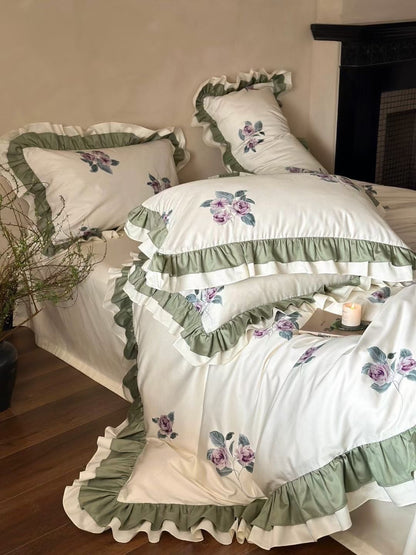 Blooming Garden · 100S Australian Cotton Floral Bedding Set