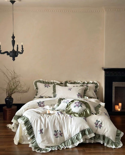 Blooming Garden · 100S Australian Cotton Floral Bedding Set