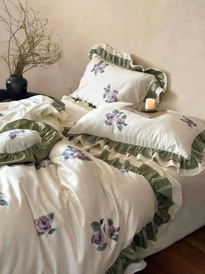 Blooming Garden · 100S Australian Cotton Floral Bedding Set