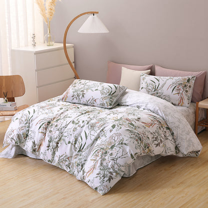 Verdant Bloom · 100% Long Stable Cotton  Bedding Set