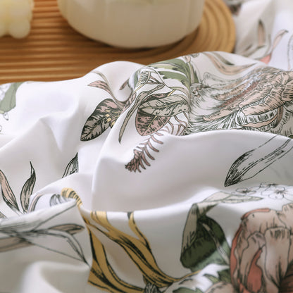 Verdant Bloom · 100% Long Stable Cotton  Bedding Set