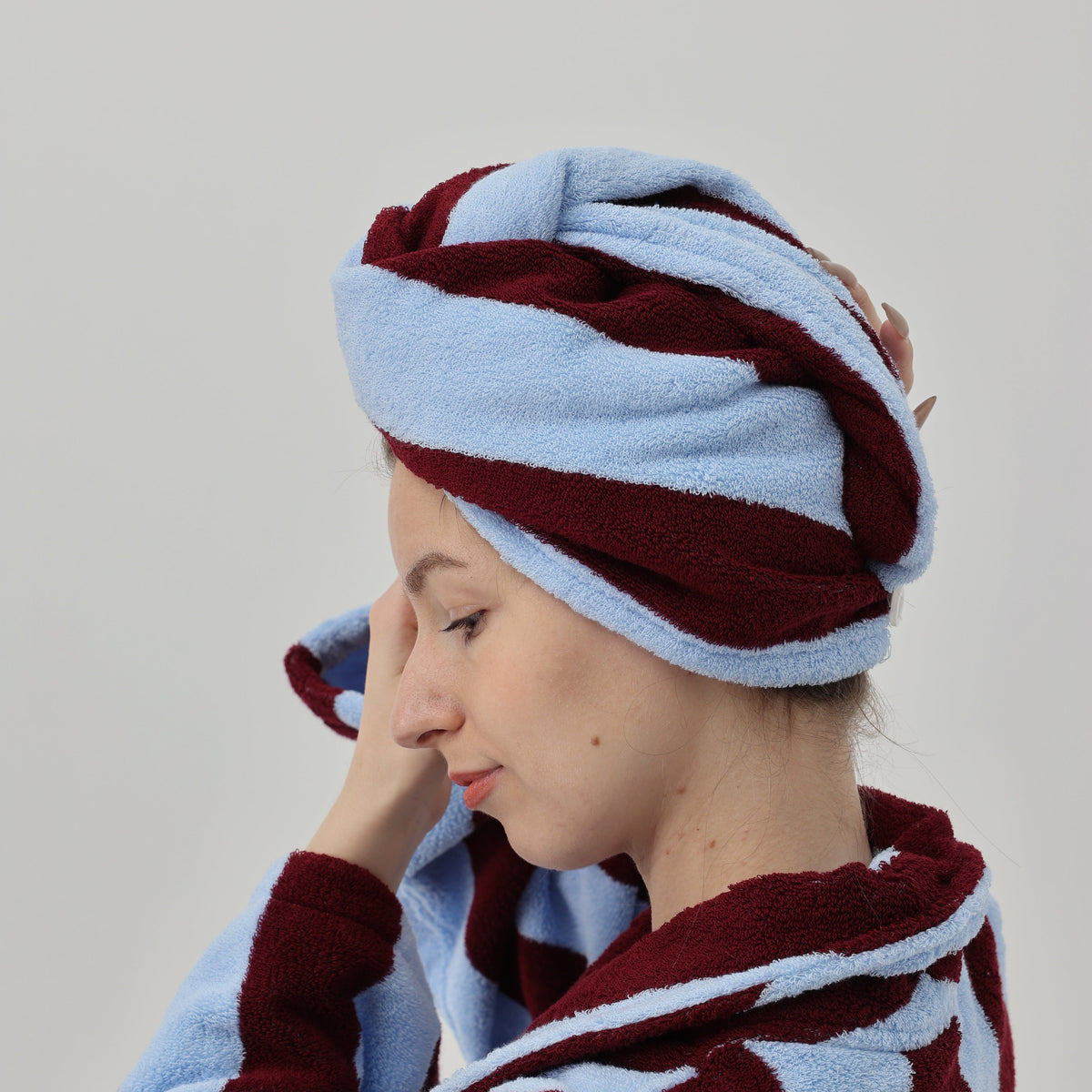 Minimalist Stripe · Hair Wraps