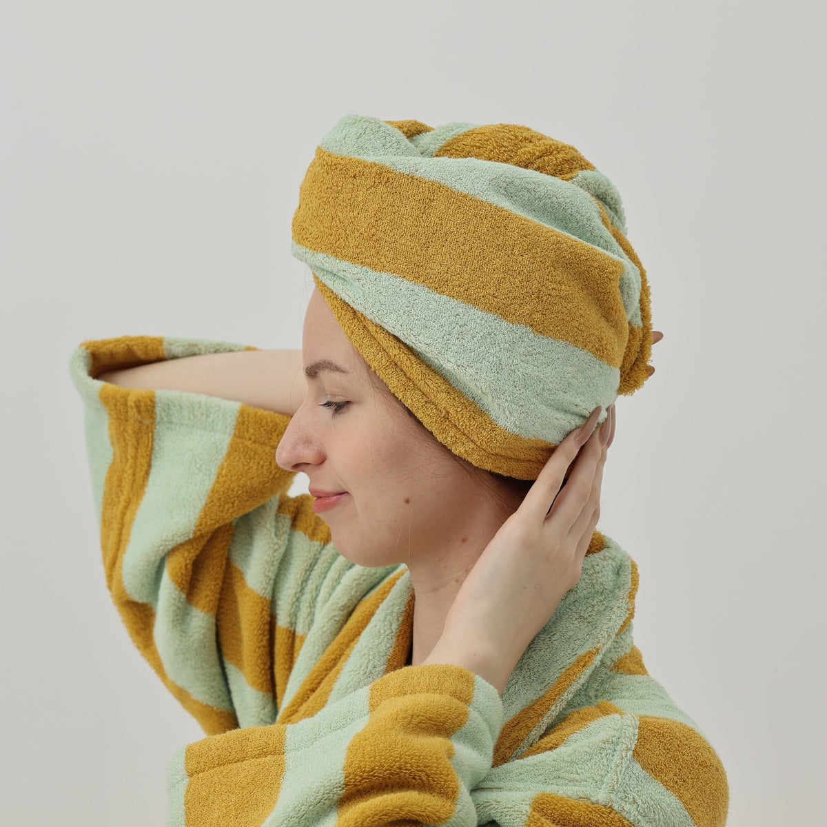 Minimalist Stripe · Hair Wraps