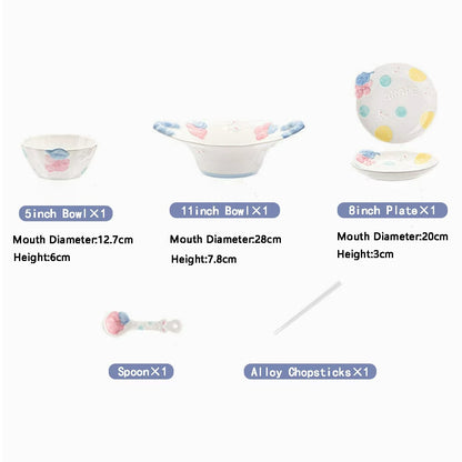 Vineyard Romance · Ceramic Dinnerware Set
