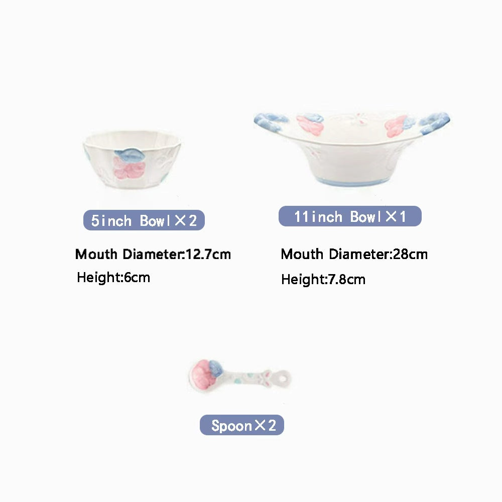 Vineyard Romance · Ceramic Dinnerware Set
