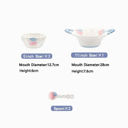 Vineyard Romance · Ceramic Dinnerware Set