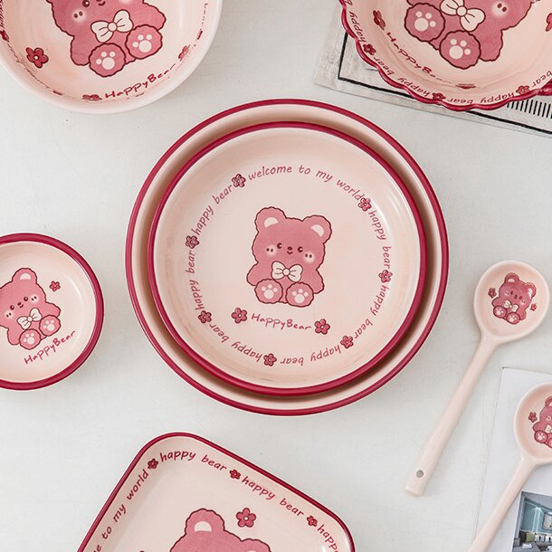 Adorable Bear · Ceramic Dinnerware Set
