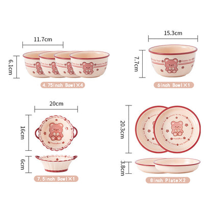 Adorable Bear · Ceramic Dinnerware Set