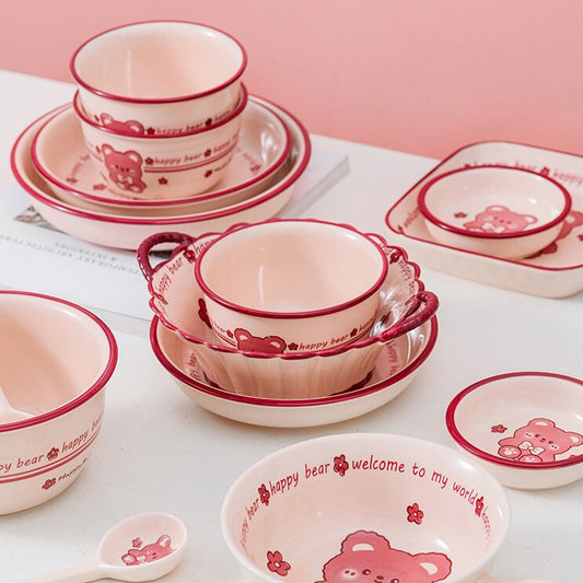 Adorable Bear · Ceramic Dinnerware Set